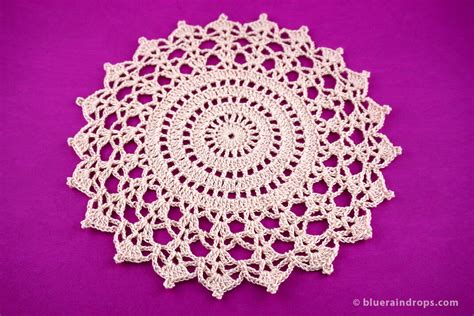 Crochet Cathedral Doily Blueraindrops Arts And Crafts