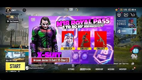 NEW JOKER X SUIT LEAK MONTH 18 ROYAL PASS 1 TO 50 RP REWARDS PUBG