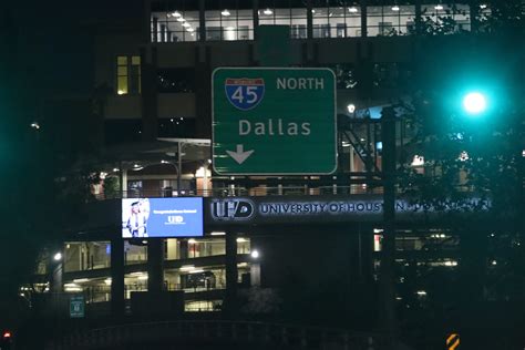 Photo Of 45 North Dallas On Ramp In Front Of University Of Houston