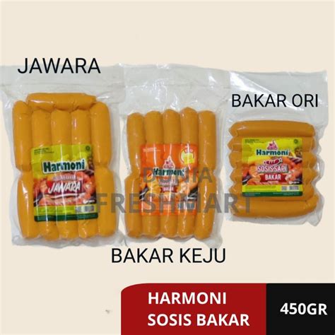 Jual Harmoni Sosis Bakar Original Keju Jawara Gr Sosi Bakar Jumbo