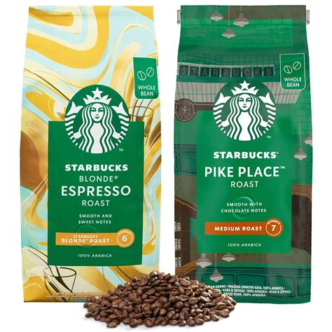 Starbucks Kawa Ziarnista Pike Place Roast Blonde Espresso Roast X G