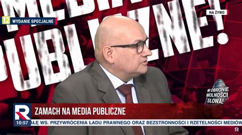 Prezenter Tv Republika Obrazi Widz W Teleexpressu Reakcja Piaseckiej