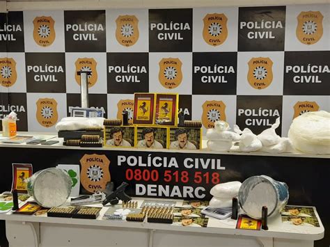 Polícia Civil localiza laboratório e depósito de drogas na Zona Sul de