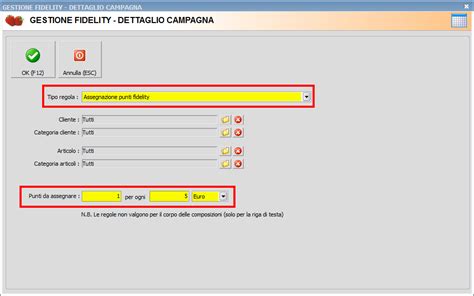 Creazione Delle Regole Di Assegnazione Dei Punti Ready Pro Manuale