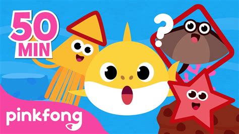 Apprenons les fomes avec Baby Shark Comptines Bébé Pinkfong Bébé