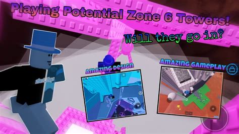 Playing Potential Zone Towers Will It Go In Roblox Jtoh Youtube