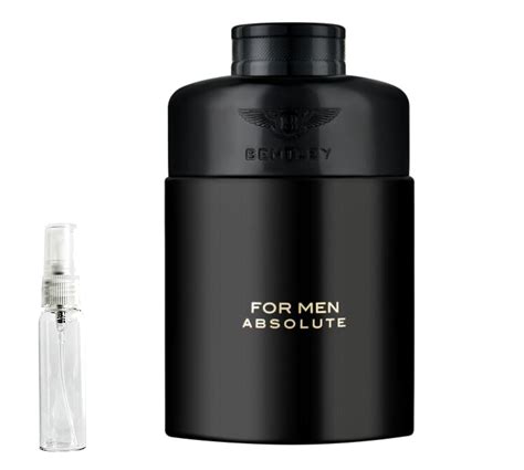 Bentley for Men Absolute Sample | MyFragranceSamples.com