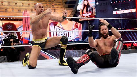 Cesaro Vs Seth Rollins Photos Wwe