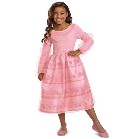 Girls Size (3T-4T) Ariel Pink Dress Classic Halloween Child Costume ...