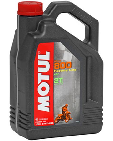 Huile 2 Temps Moto Motul 800 Factory Line Off Road Satisfait Ou