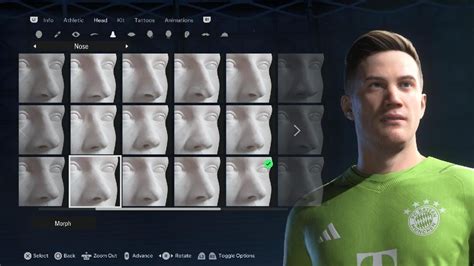 Ea Sports Fc 24 Pro Clubs Look Alike Face Tutorial Manuel Peter Neuer