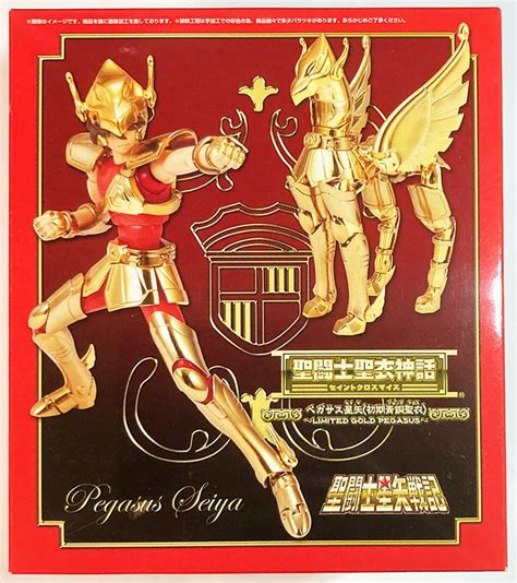 Seiya Pegasus V1 Myth Cloth Edicion Limited Gold Anime Japan Geek And