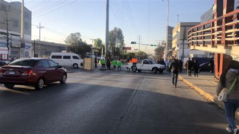 Colapsa La V A Jos L Pez Portillo Por Bloqueo Deja Sin Transporte