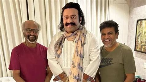 Prabhas Morphed Photo With Rajinikanth And Shivarajkumar Goes Viral