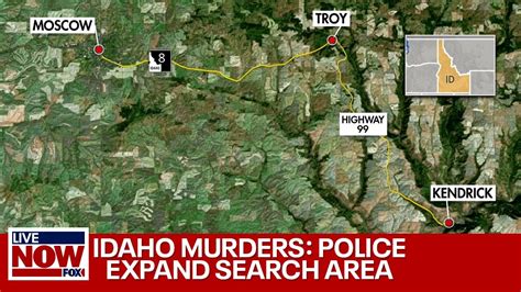 Idaho Murders Police Expand Search Area In Quadruple Homicide