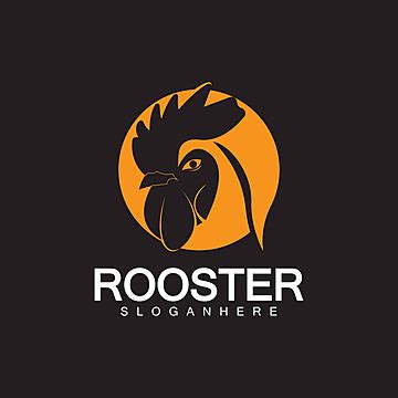 Abstract Vector Illustration Of A Rooster Chicken And Cock Head Logo