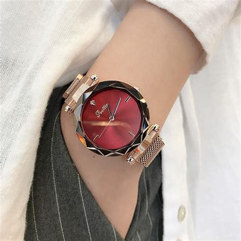 Magnetic Strap Quartz Wristwatch Women S Dress Watches Fashion