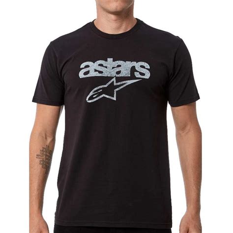 Camiseta Alpinestars Heritage Blaze Negra Nilmoto