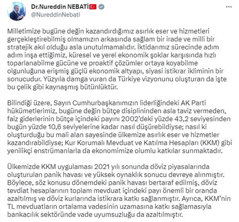 Hazine ve Maliye Bakanı Nureddin Nebati Kur korumalı mevduat 2 3