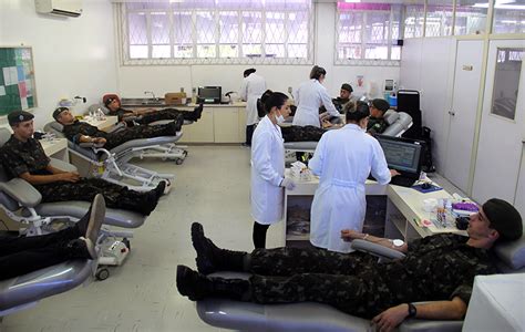 Militares Doam Sangue No Hemosc De Joinville Ocp News As Melhores