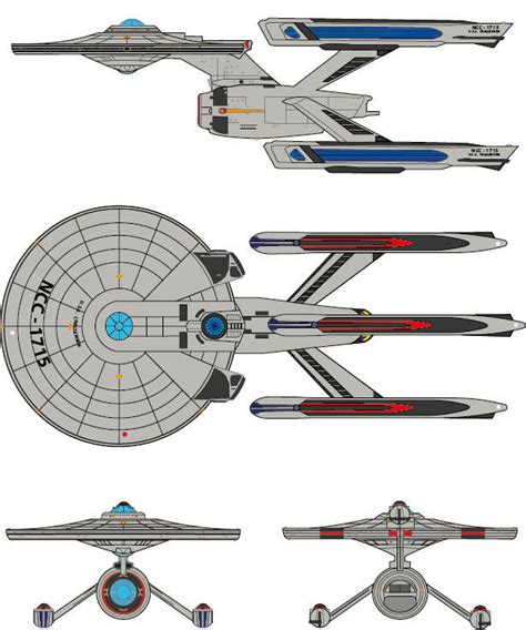 Star Trek, USS Challenger NCC-1715 Fan redesign. by Darth-Gamer on DeviantArt