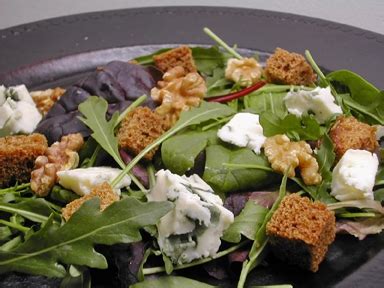 Mesclun de roquette au fromage Recettes Cuisine française