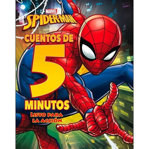 Spider man Cuentos de 5 minutos Listo para la acción Tapa dura