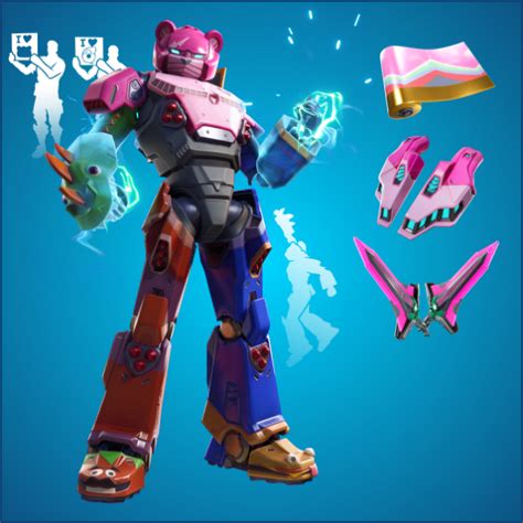 Fortnite Mecha Team Leader Item Bundle - PNG, Pictures, Images