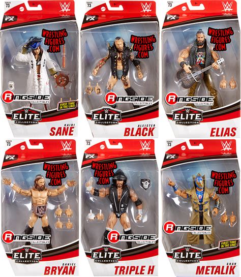 Wwe Elite Complete Set Of Wwe Toy Wrestling Action Figures By