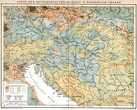 Population density in Austria-Hungary 1897 - Full size | Gifex