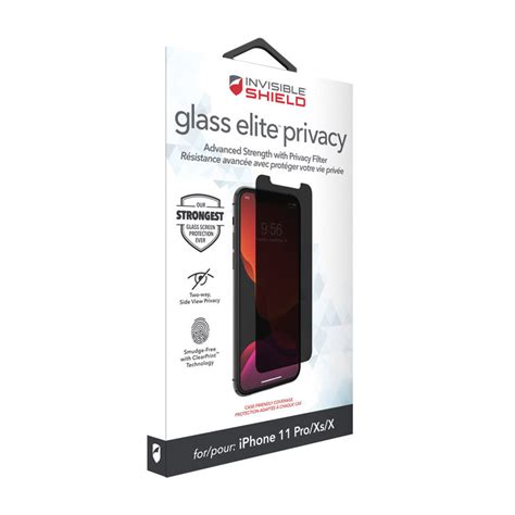 Invisibleshield Glass Elite Privacy Screen Protector For Iphone Xxs 11 Pro Screen Costco Uk