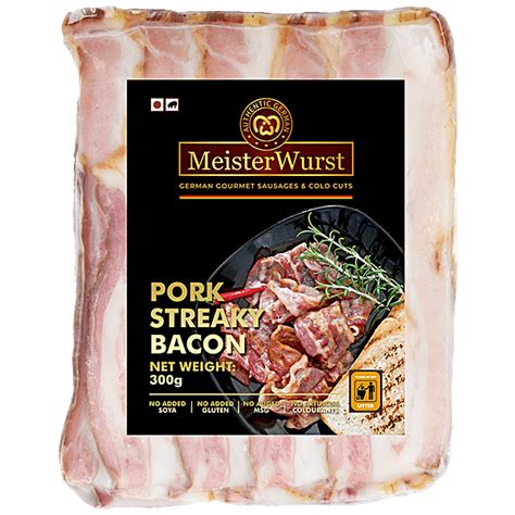 Buy Meisterwurst Pork Streaky Bacon Online At Best Price Of Rs