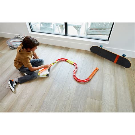 Set De Joaca Hot Wheels Track Builder Pista Viraje Periculoase EMAG Ro