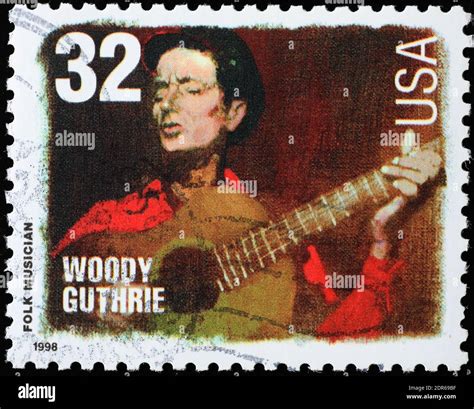 Woody Guthrie Guitar Hi Res Stock Photography And Images Alamy