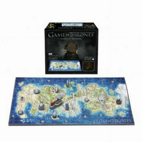 Puzzle Game Of Thrones Mini Westeros Map 3d 350 Κομμάτια 51001