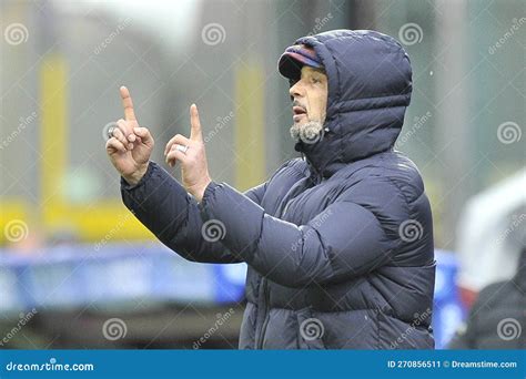 Campeonato De La Serie Italiana Entre Salernitana Y Bolonia Foto