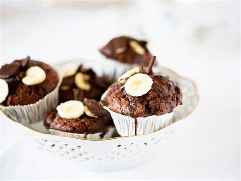 Muffins Choco Banane Recette De Muffins Choco Banane Marmiton