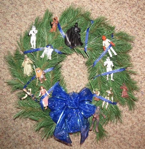 Diy Star Wars Christmas Wreath Star Wars Diy Christmas Wreaths Diy