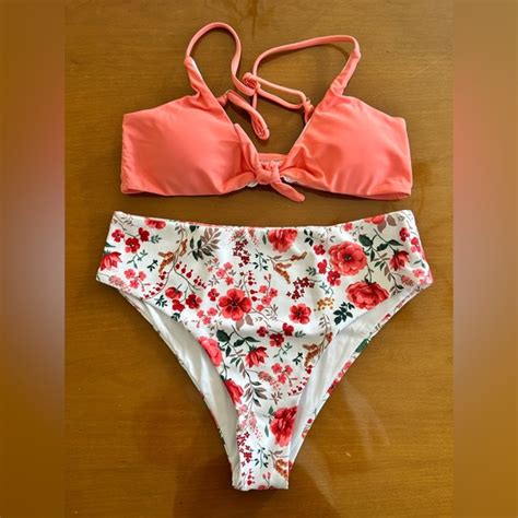 Beachsissi Swim Beachsissi Floral Bikini Set Poshmark