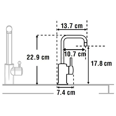 InSinkErator FH3020 Hot Water Tap Neo Tank Brushed Steel