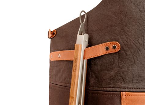 Petromax Buffalo Leather Apron With Neck Strap The BBQ Experts