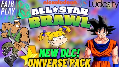 Nickelodeon All Star Brawl New Dlc Universe Pack Goku In Nasb