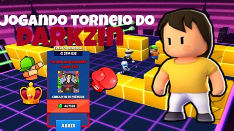 STUMBLE GUYS AO VIVO JOGANDO TORNEIO DO DARKZIN E INSCRITOS YouTube