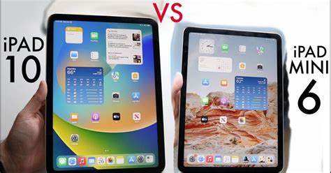 So sánh iPad Gen 10 và iPad mini 6: Nên mua máy nào 2023?