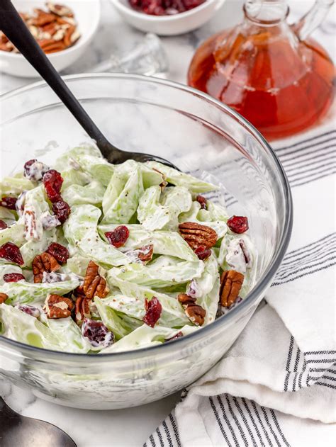 Celery Salad with Cranberries and Pecans - Entirely Elizabeth