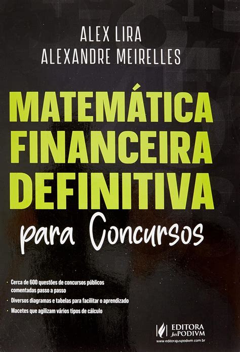 Matemática Financeira Definitiva Para Concursos 1ª Edição 2021