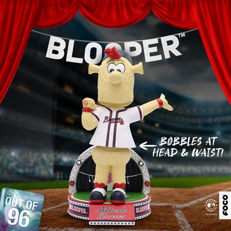 FOCO adds a new Atlanta Braves Blooper "Mascot Belly" Bobblehead ...