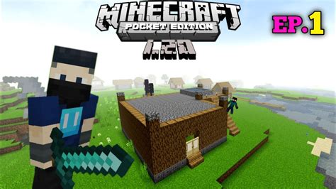 Minecraft Pe Survival Series Ep In Hindi I Made Survival