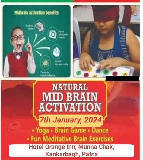 Natural Mid Brain Activation To Increase Concentration Memory And