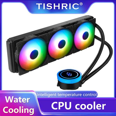 Tishric Rgb Colorful Cpu Water Cooler Pc Cpu Water Cooling